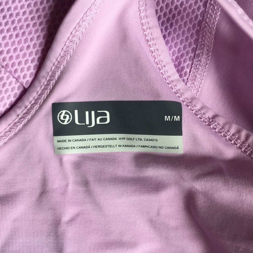 Lavender workout tank by Lija EUC! - Picture 6 of 8